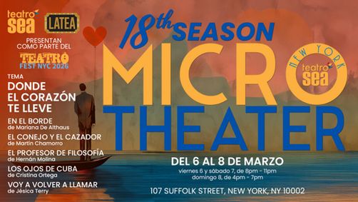 MicroTheater show poster