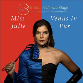 Miss Julie/Venus in Fur show poster
