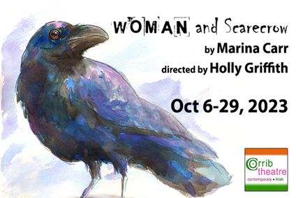 Woman & Scarecrow show poster