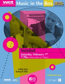 Westchester Collaborative Theater (WCT) Presents Grammy-nominated World Fusion New Age Acoustic Band Sundad show poster