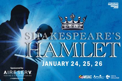 Shakespeare's Hamlet show poster