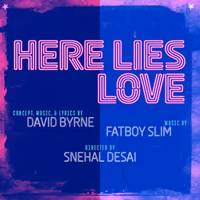 Here Lies Love show poster