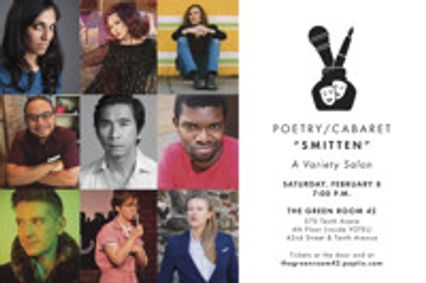Poetry/Cabaret: SMITTEN! show poster