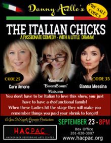 The Italian Chicks Comedy & Variety Show show poster