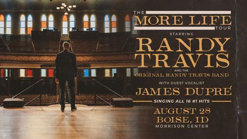Randy Travis: The More Life Tour show poster