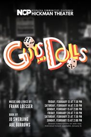 Guys and Dolls show poster