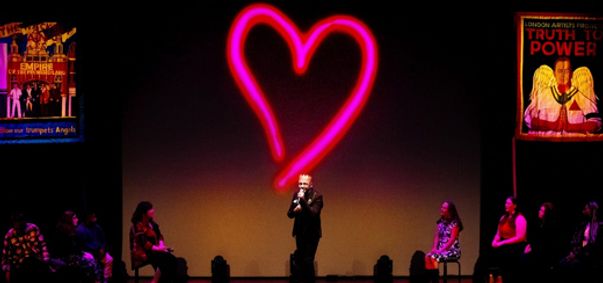 Truth to Power Café show poster