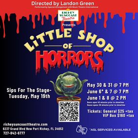 LITTLE SHOP OF HORRORS show poster