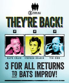 3 FOR ALL show poster