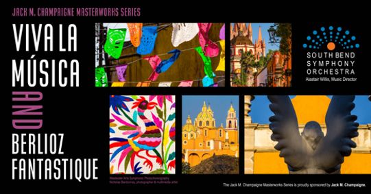Viva la Música and Berlioz Fantastique show poster