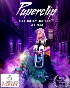 Douglas Widick: Paperclip show poster