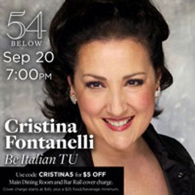 Cristina Fontanelli: show poster