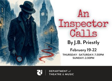 An Inspector Calls by J.B. Priestley show poster