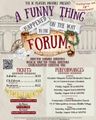 A Funny Thing Happened on the Way to the Forum in Off-Off-Broadway