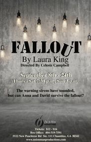 Fallout by Laura King show poster