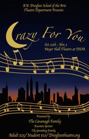 Crazy for You show poster