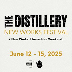 The Distillery New Works Festival show poster