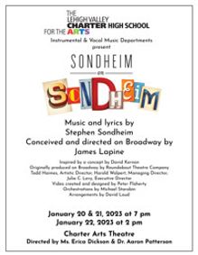 Sondheim on Sondheim show poster