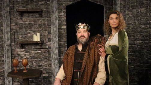 THE LION IN WINTER show poster