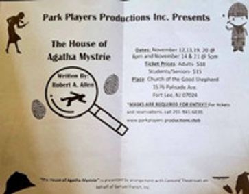 The House Of Agatha Mystrie show poster