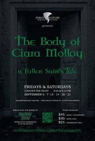 The Body of Ciara Molloy: a Fallen Saints Tale show poster