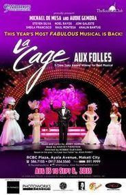 LA CAGE AUX FOLLES show poster