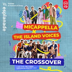 MICappella X The Island Voices: The Crossover show poster