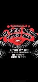 Rocky Horror Picture Show Live Shadow Cast show poster