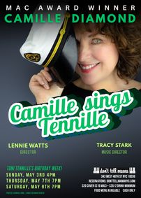 Camille Sings Tennille show poster