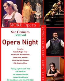 Opera Night at the San Gennaro Festival