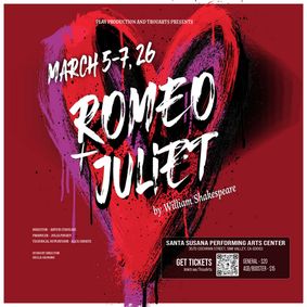 Romeo & Juliet show poster