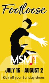 Footloose show poster