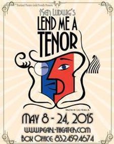 Lend Me a Tenor show poster