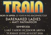 Train, Barenaked Ladies & Matt Nathanson at Lake Tahoe Outdoor Arena at Harvey's in Las Vegas