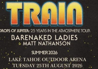 Train, Barenaked Ladies & Matt Nathanson at Lake Tahoe Outdoor Arena at Harvey's show poster
