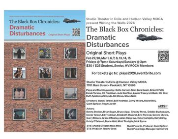 WRITING THE WALLS 2026: The Black Box Chronicles: Dramatic Disturbance show poster