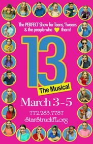 13, The Musical show poster