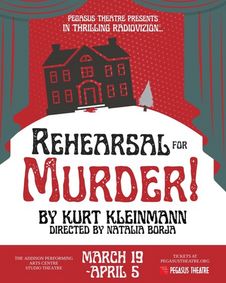 Rehearsal for Murder! Presented in Thrilling RadioVizion® show poster