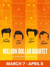 Million Dollar Quartet show poster