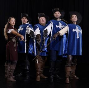 The Three Musketeers show poster