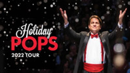 2022 Boston Pops Holiday Tour show poster