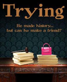 Trying by Joanna McClelland Glass show poster