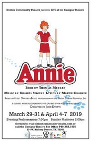 Annie show poster