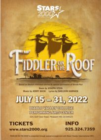 Fiddler on the Roof show poster