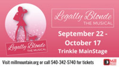 Legally Blonde the Musical show poster