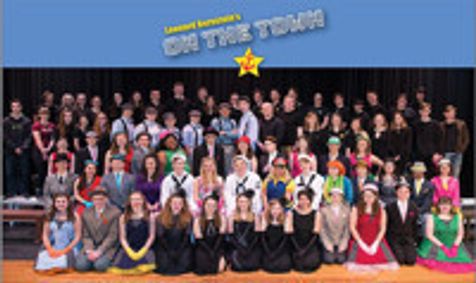 On The Town show poster