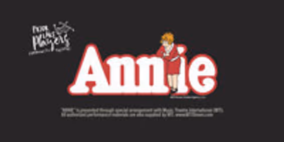 'Annie' show poster
