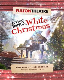 White Christmas show poster