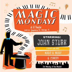 Magic Mondays Chicago show poster