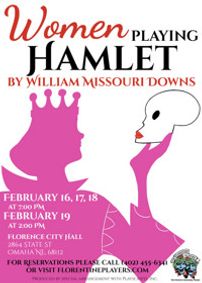 Women Playing Hamlet show poster